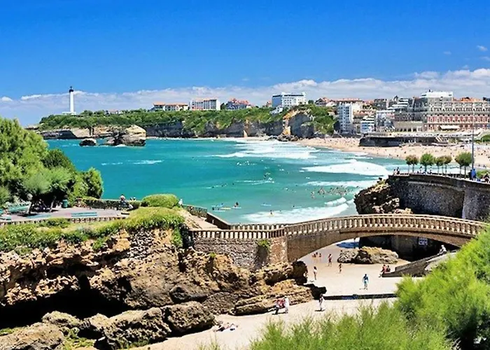 Apartment En Centre-ville Avec Piscine Proche Grande - Fr-1-3-410 Biarritz